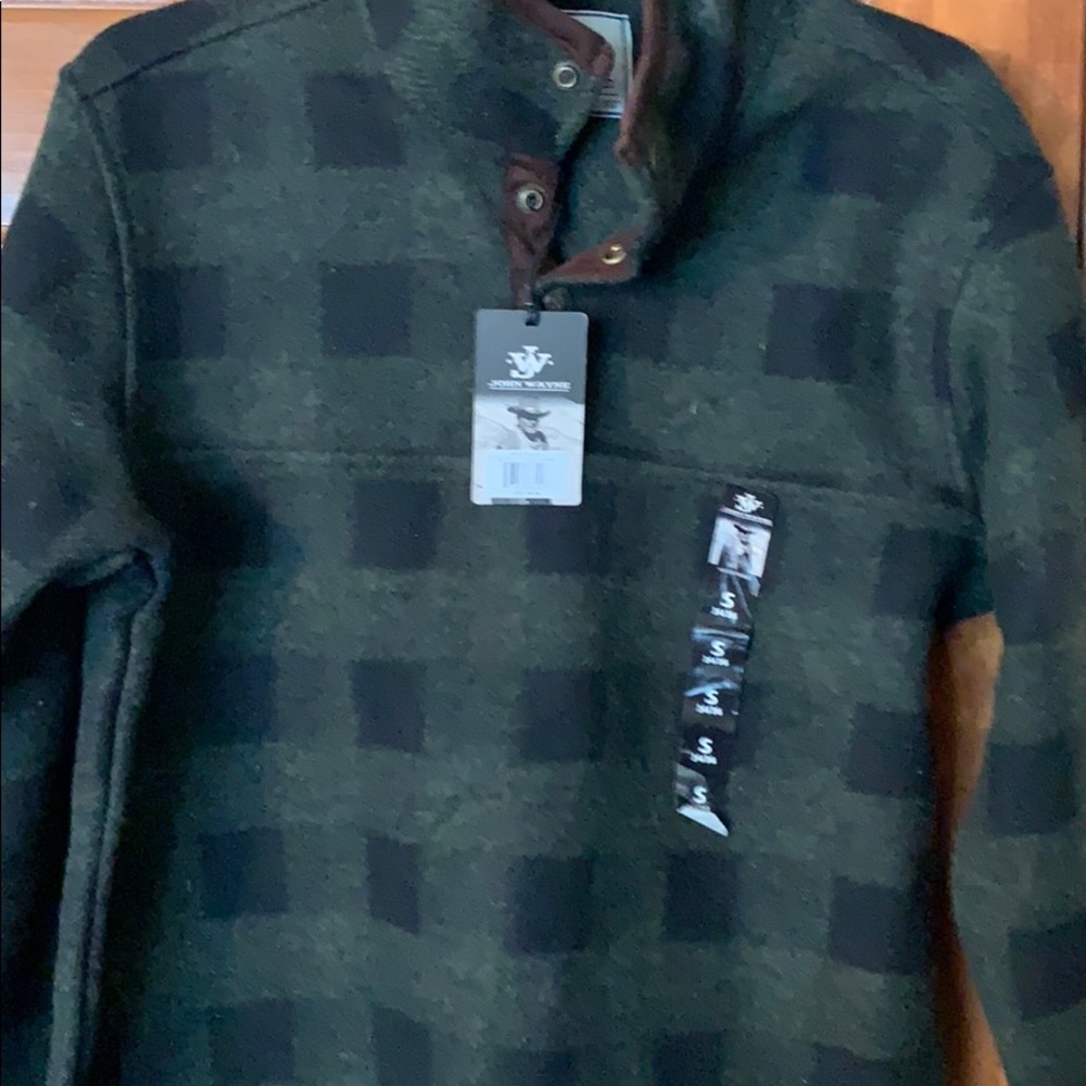 COPY - New John Wayne Wooly Fleece Jacket S  $158 NWT